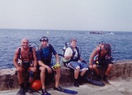 Divers take a lonely stand against pollution