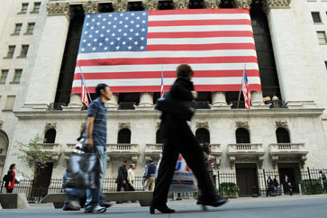 Wall Street New York stock exchange