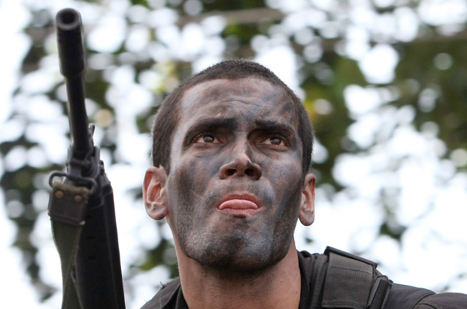 brazilian soldier - goes with IPS article