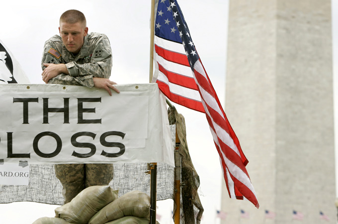 Iraq war veteran US USA war