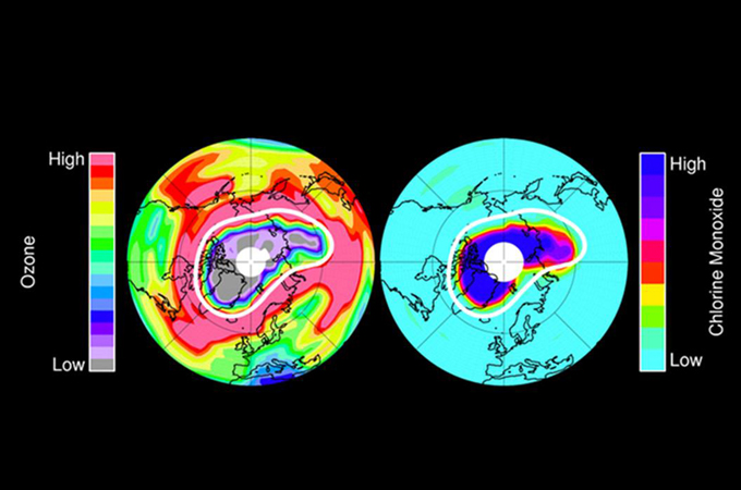 Ozone layer depletion