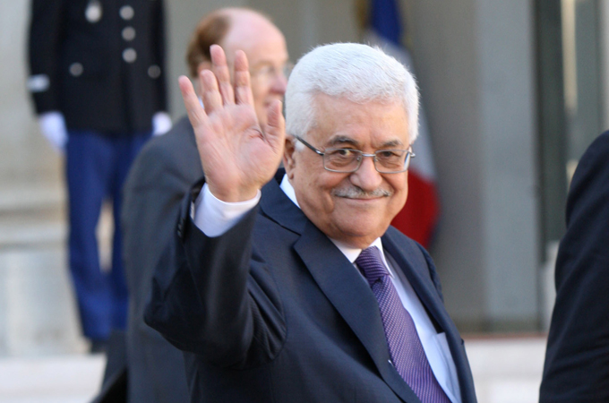 Mahmouus Abbas Meets With President Sarkozy In Paris