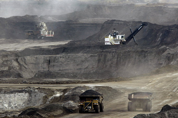 Albertan oil sands