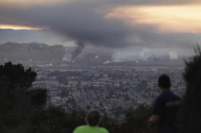 Richmond Refinery Fire