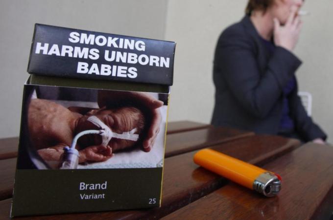 CIGARETTE PLAIN PACKAGING