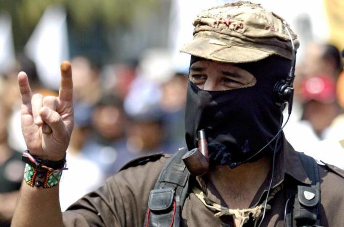 (FILE) The leader of the Mexican Zapatis