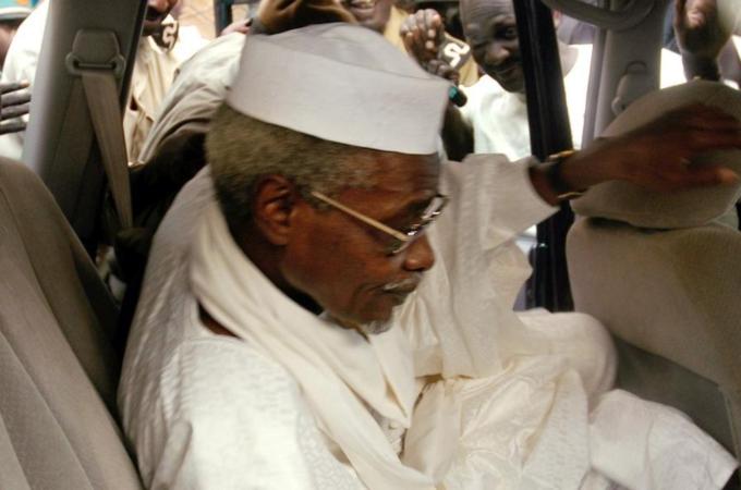 Chad''s ex-dictator Hissene Habre leaves
