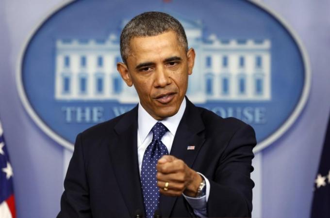 Obama speaks about the sequester in Washington