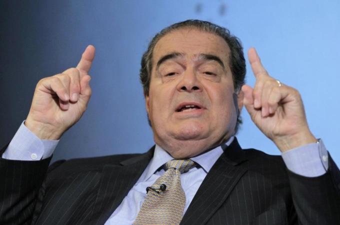 U.S. Supreme Court Justice Scalia speaks at a Reuters Newsmaker event in New York