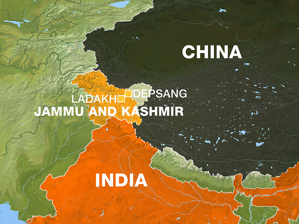 china india disputed territory