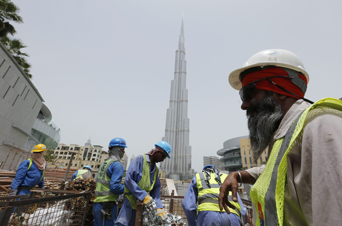 Dubai workers