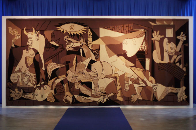 Guernica mural in London [Getty]
