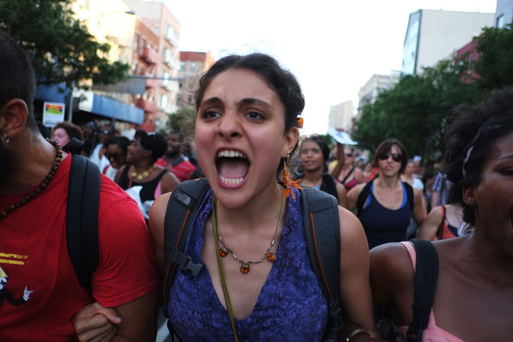 ''Justice for Trayvon'' protest in NYC