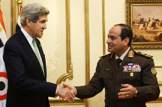 John Kerry, Abdel Fattah al-Sisi