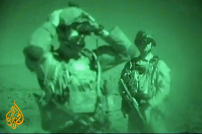 still from Jane Ferguson package - undercover with Afghan special forces