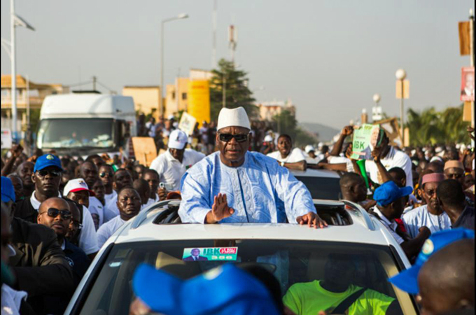 Malian candidate "IBK"