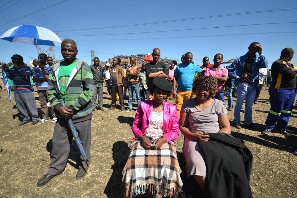 Marikana anniversary
