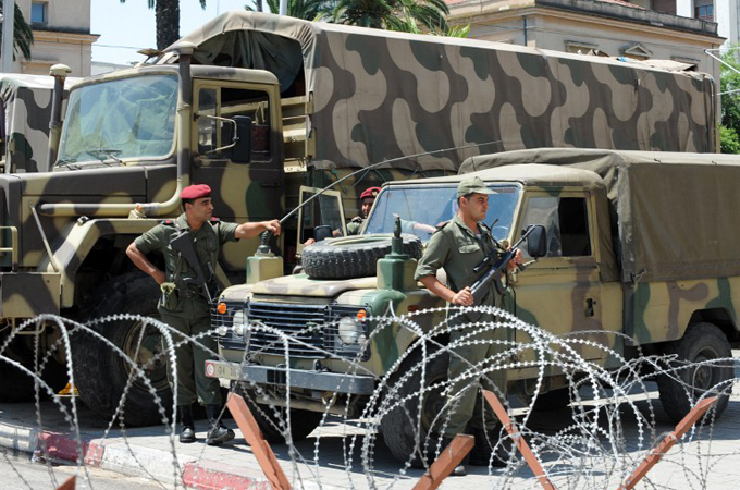 Tunisia soldiers