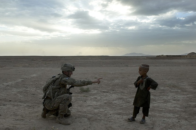  The US military's footprint will exist in Afghanistan long after the 2014 troop withdrawal, writes Jones [AFP]