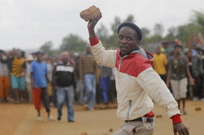 Gauteng province has seen 500 service delivery protests in the past three months [EPA]