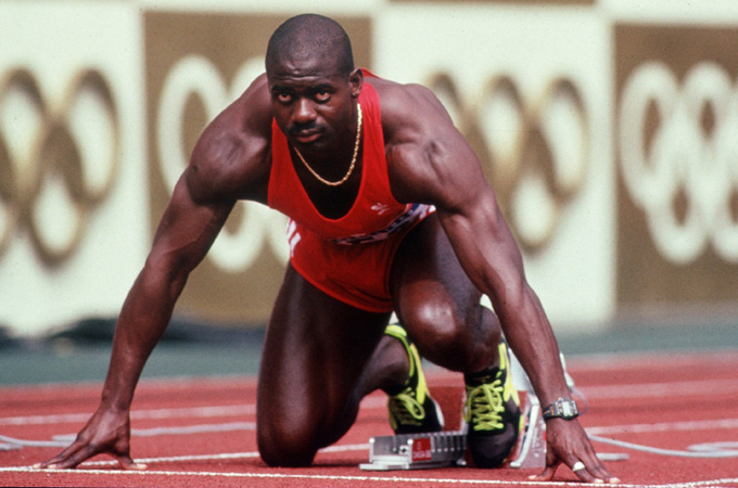 Ben Johnson lost his sprint title to Carl Lewis after he was disqualified at the Seoul Olympics [Getty Images]