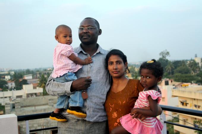 Wandoh Timothy was assaulted by a mob in Bangalore in July this year [Elizabeth Soumya/Al Jazeera]