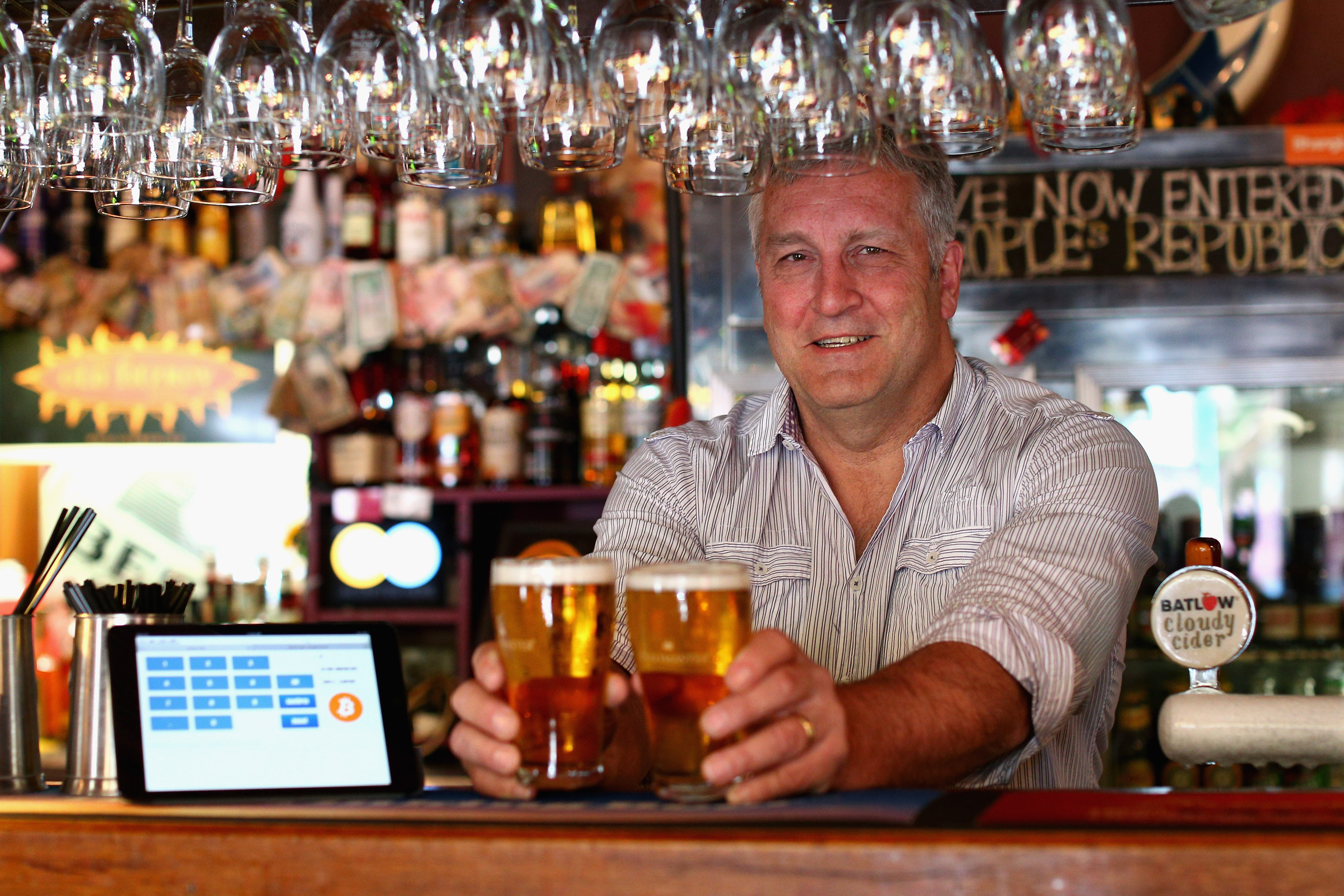 The Old Fitzroy Pub is the first pub in Australia to accept Bitcoins as payment [Getty Images]
