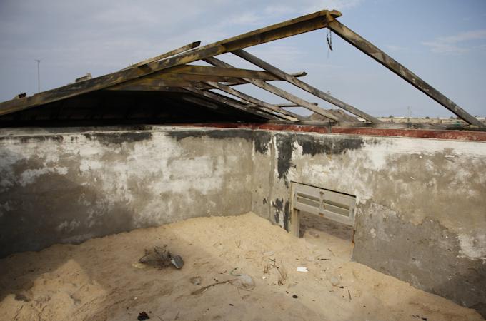 Some residents are saying that sea levels are rising up to 3 metres each year [Chris Stein/Al Jazeera]