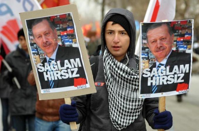 Turkey has the most number of journalists in jail according to a 2013 report[Reuters]