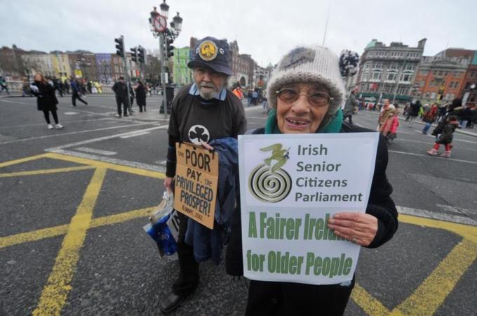 The Irish government has increasingly left welfare provision in the hands of the private sector [AFP/Getty]