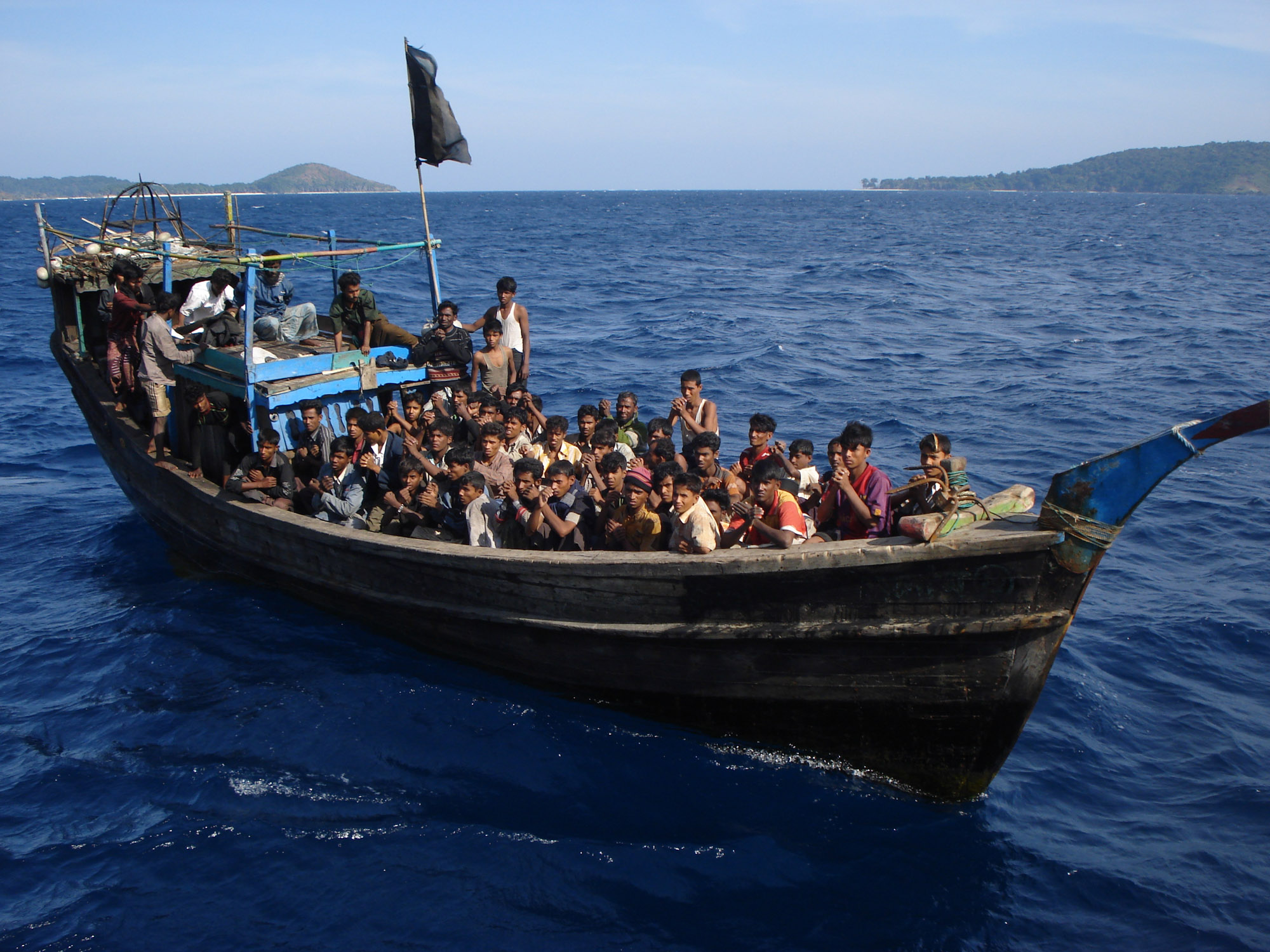 Thousands of Rohingya board boats operated by human traffickers each year aiming to reach Malaysia [Asiapix]