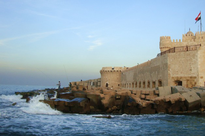 Unless barriers are built, a rise in sea level would inundate much of Egypt's Nile Delta [Cam McGrath/IPS]