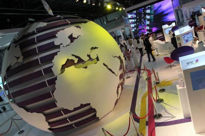 The Arab region is already crisscrossed with hundreds of miles of fibre optic cables [EPA]