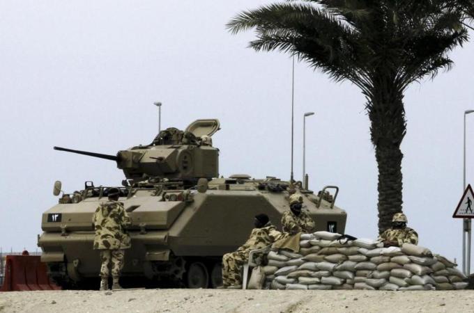 The US backed Saudi intervention in Bahrain during the 2011 uprising, writes the author [Reuters]