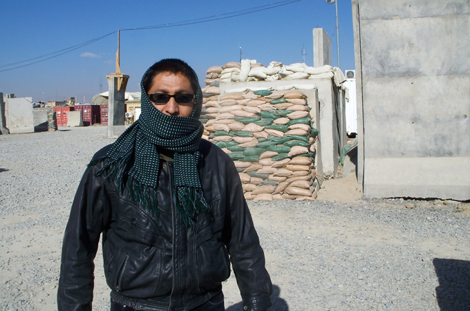 Mohammad, an Afghan interpreter, says it will be dangerous when US forces withdraw [Sean O'Neill/Al Jazeera]