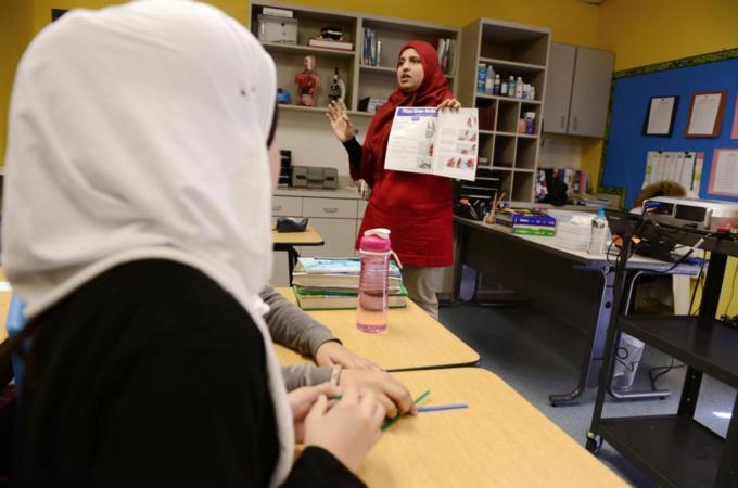 Turkey is the only Muslim country in the top 20 ranking on science output [AP]