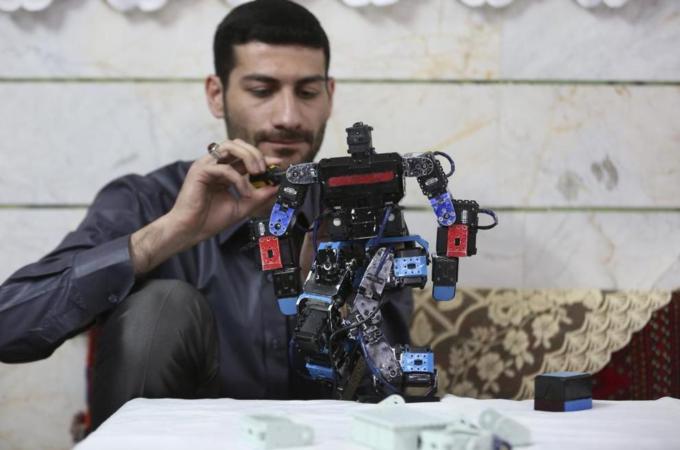 Iran's government estimates that '150,000 highly talented people' leave each year  [AP]