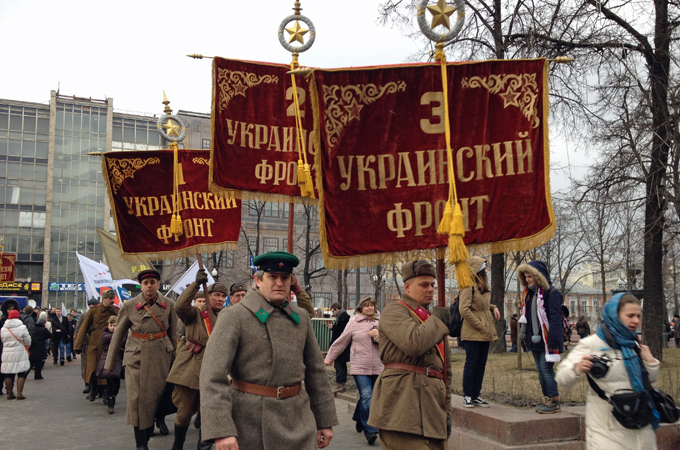 Many Russians supported their country's annexation of Ukraine's Crimean peninsula [Ian Bateson/Al Jazeera]