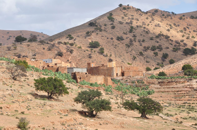 Berber villagers struggle to make a living from the land [Paul Adrian Raymond/Al Jazeera]