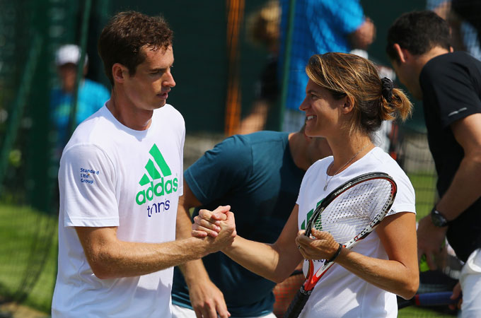 Other than Murray there are only two other men in the top 70 with female coaches  [GALLO/GETTY]