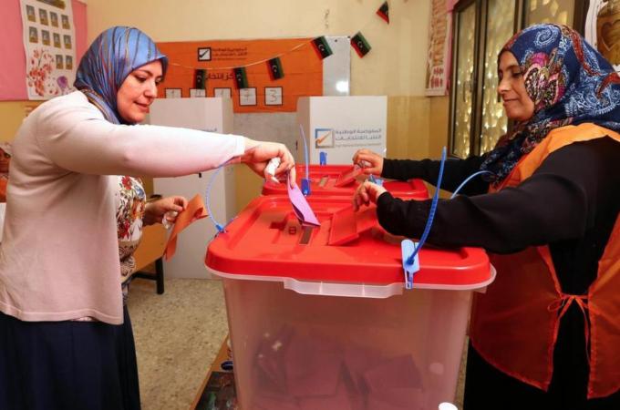 Some 1.5 million Libyans have registered to vote in the legislative elections [AFP]