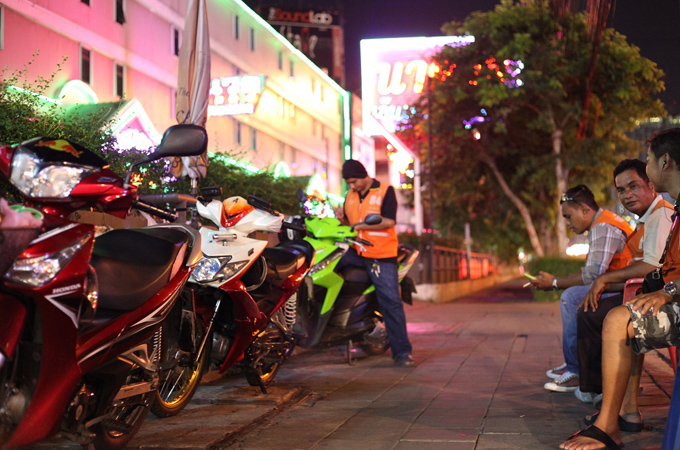 The clampdown on motorbike taxis is 'highly political', said one researcher [Steve Finch/Al Jazeera]