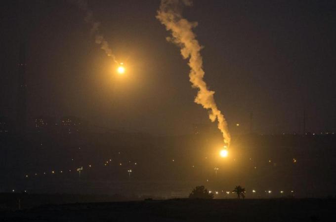 Israel's bombardment of Gaza has cost the lives of  more than 350 civilians [AFP]