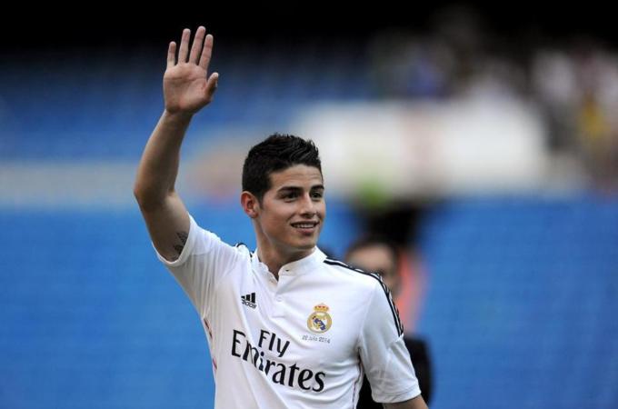 Rodriguez won the Golden Ball award at the 2014 World Cup in Brazil [GALLO/GETTY]
