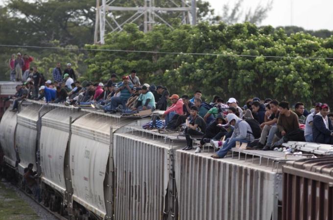 Thousands of unaccompanied minors from Central America try to cross into the US each year [AP]