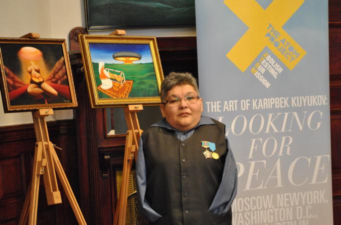 Karipbek Kuyukov was born 100 kilometres from the Semipalatinsk nuclear test site in Kazakhstan [The Astana Times] 