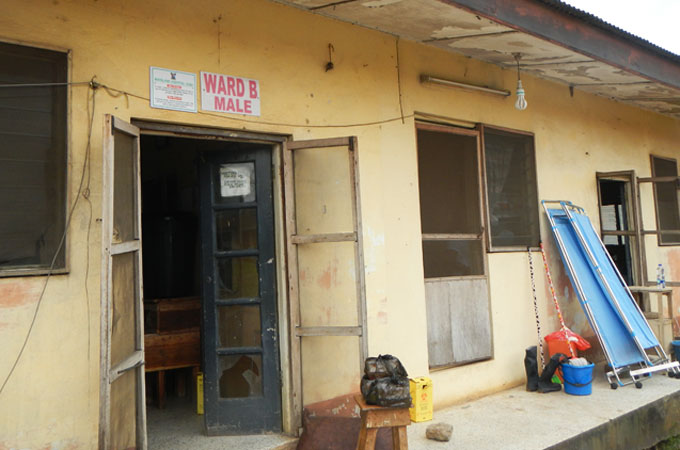 An old Ebola ward in Lagos, the commercial capital [Bryan Christensen/CDC]