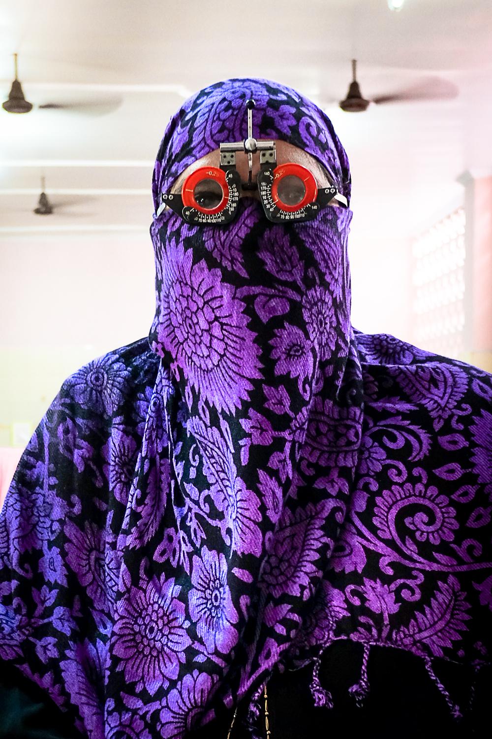 <p>"The goodness of people rests in their deeds. Wearing a burqa is a personal choice. Do I come and question what you wear? "</p>