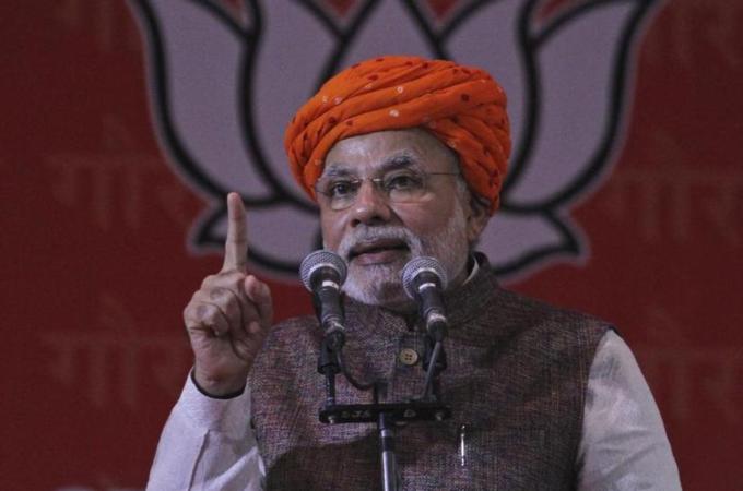Modi: Threat from armed groups is 'a crisis against humanity, not a crisis against one country or race' [AP]