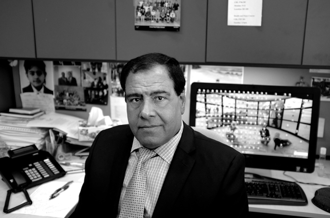 Izzeldin Abuelaish's three daughters and a niece were killed in an Israeli air strike in 2009 [Jet Belgraver]